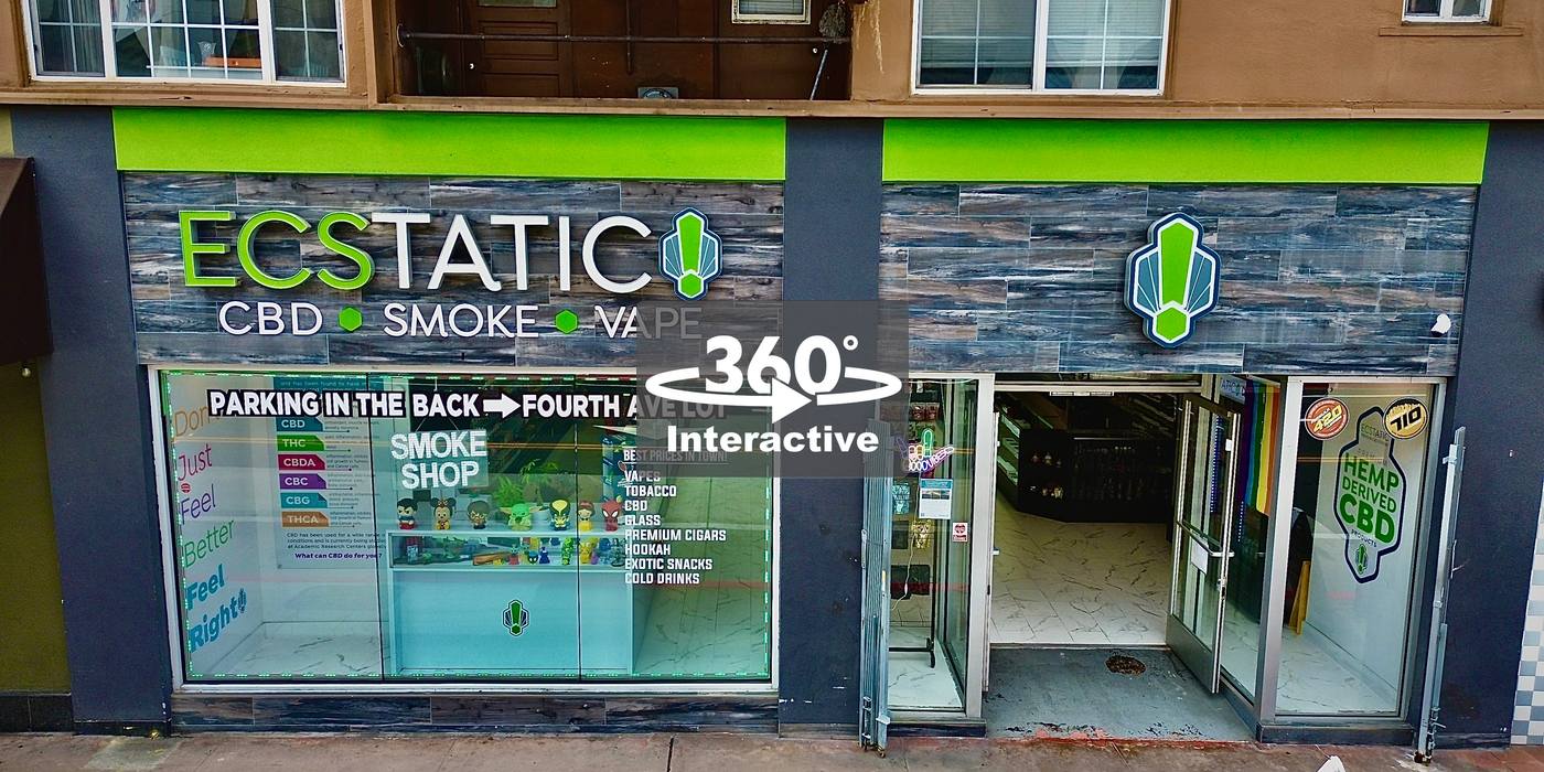 Ecstatic! Smoke Shop! storefront or retail location in San Diego, CA